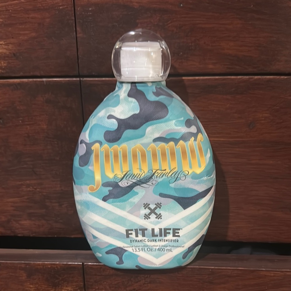 Blue and Gold Suncare Tanning Lotion